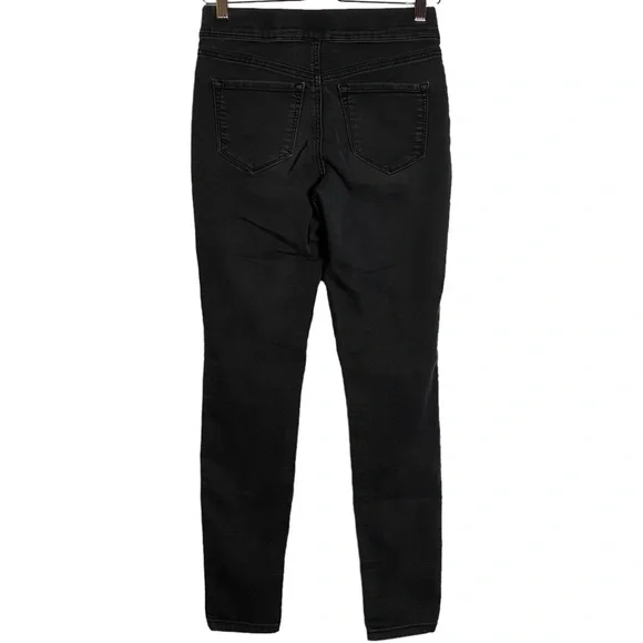 Nine West Jeans Black Heidi Pull On Skinny Jeggings Ankle Length 4 - Picture 2 of 16